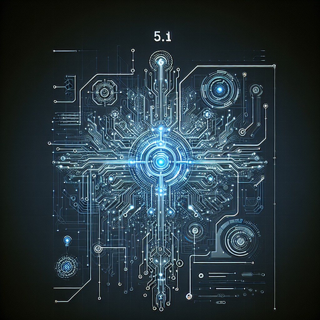 Futuristic AI illustration for OpenAI GPT-5.1